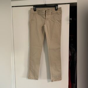 American Eagle khakis. Size 4.